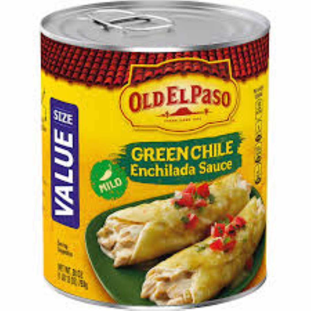 OEP ENCHILADA SAUCE GREEN CHILE 283GM